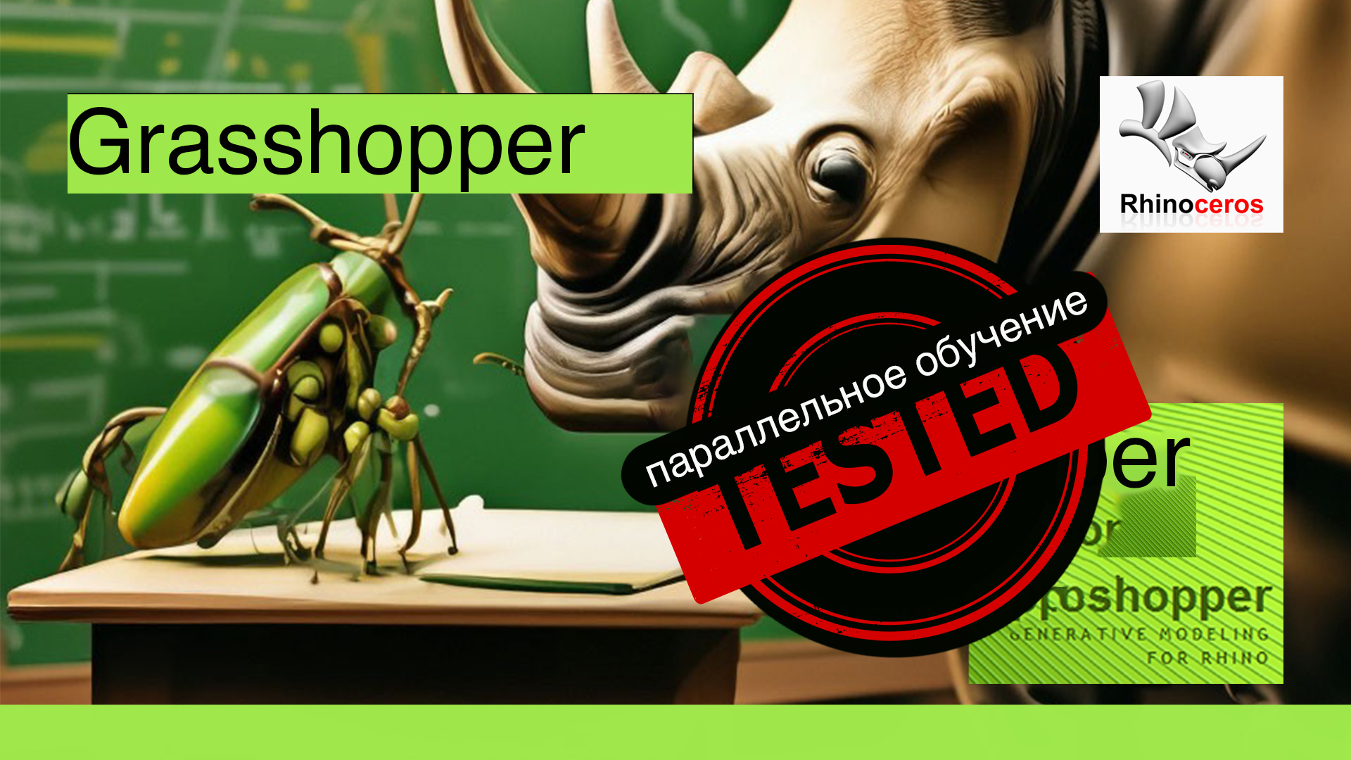 Rhino+ Grasshopper (учим параллельно) 1.2 урок- введение в Grasshopper