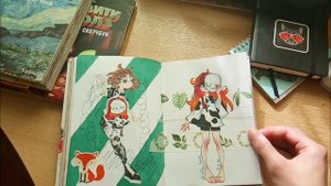 ОБЗОР СКЕТЧБУКОВ (ㆁωㆁ)