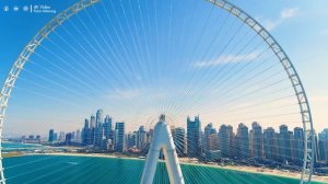 FLYING OVER DUBAI (4K UHD) - Relaxing Music Along With Beautiful Nature Videos - 4K Video HD