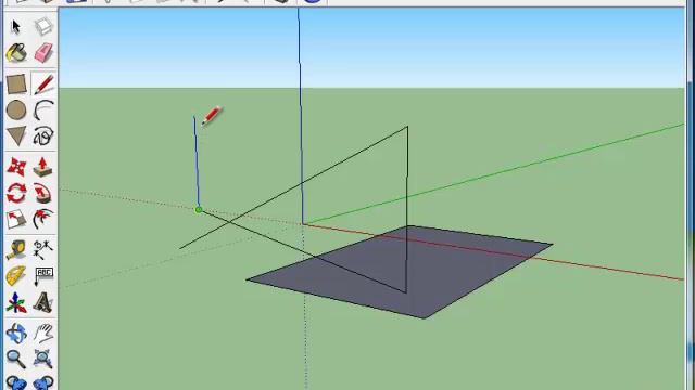 SketchUP 1 урок инструменты рисования на плоскости смотреть онлайн