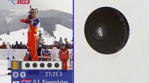 Чемпионат мира по биатлону 2005. Мужская гонка преследования. Хохфильцен. Австрия.