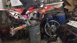 Yoshimura выхлоп звук  Honda crf450r 2014