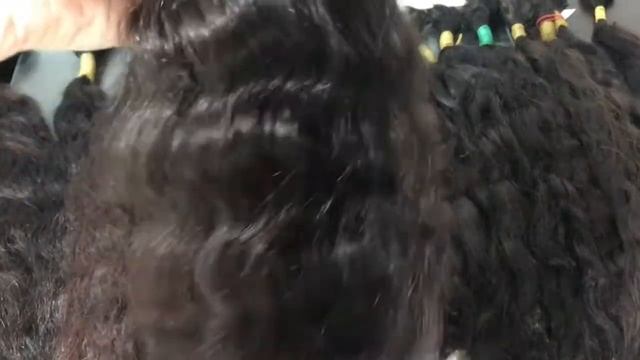 Натуральные Волосы с Натуральной Волнистой текстурой