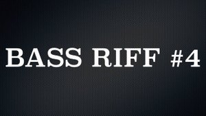 Bass Riff #4 - Slap Bass (115 bpm) + Tabs