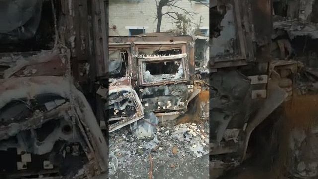 Очередной уничтоженный украинский бронированный HMMWV в районе  Сватово..