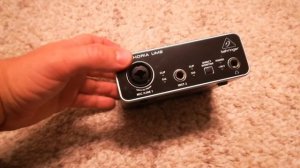 Behringer UM2: аудиокарта - быстрый и простой обзор!
