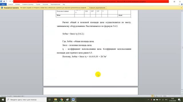 Организация работы столовой при промышленном предприятии на 200 посадочных мест
