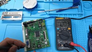 Монитор Samsung S22A300B. Не включается, Нет изображения. Прошивка.