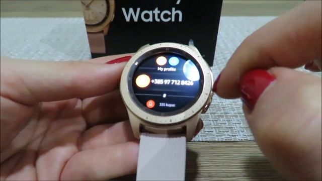 Samsung Galaxy Watch Rose Gold Unboxing Review смотреть онлайн