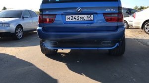BMW e53 4,8is exhaust sound