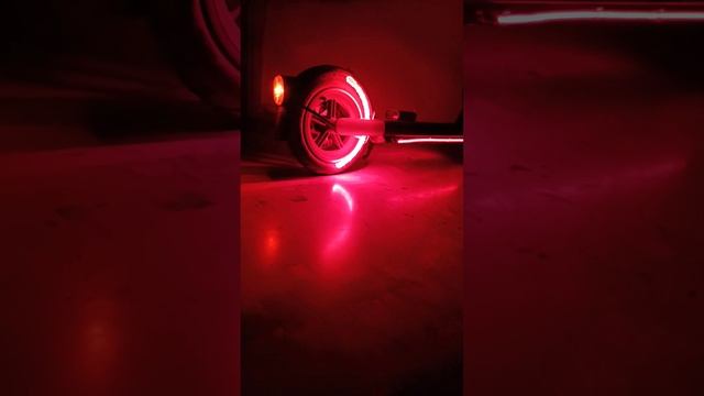 #iWheel prototype - wheel based LED lights on Xiaomi Scooter #4Pro. Coming really soon