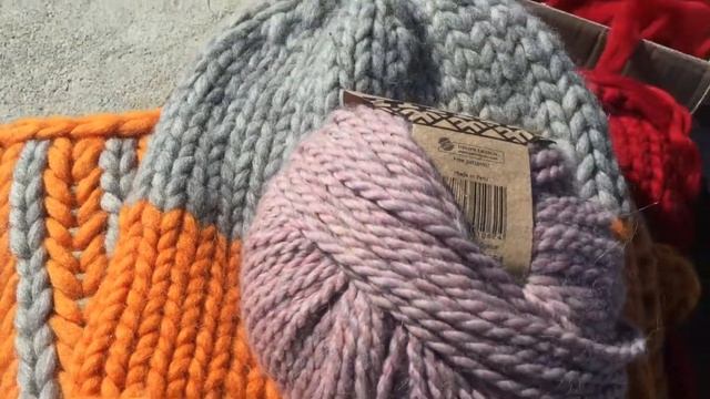 Подарок тепла от Nina Spica!!!Вязание из толстой пряжи смотреть онлайн