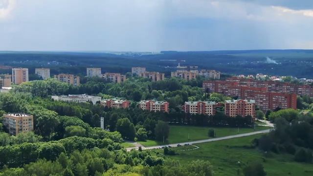 Пущино   красивый город советской науки на реке Оке, Московская область