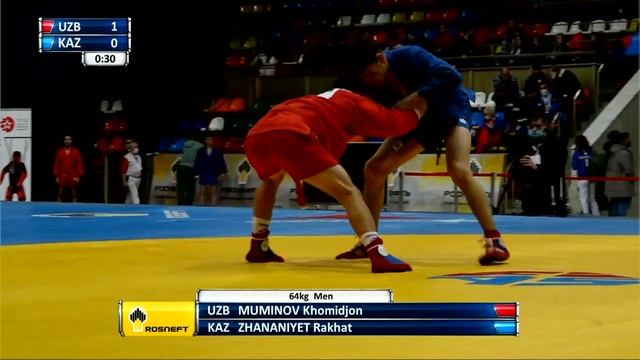 WORLD SAMBO CUP KHARLAMPIEV MEMORIAL 2021. DAY 1 - MAT 2