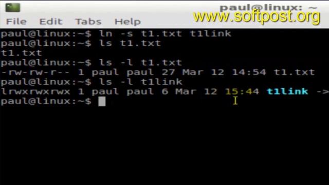 How to create a soft link to a file or directory in Unix смотреть онлайн