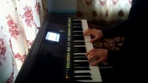 Седая ночь - на Yamaha psr s-950