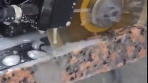 Пилим гранитную плиту