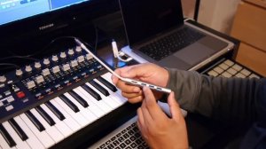 LYNQ with late 2016 MacBook Pro 13" with MIDI Studio Setup