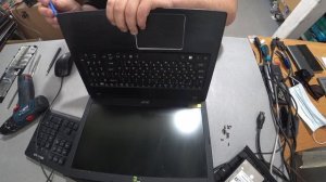 Acer aspire E5-575G разборка, чистка