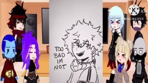 MHA villains react to vigilante Deku|season 6 SPOILER||my hero academia| (1/?)