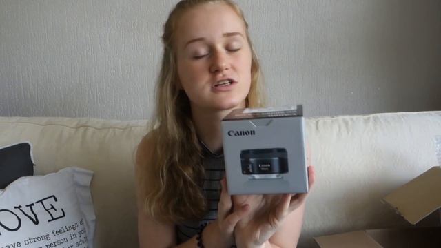 CANON 77D (+ 50mm 1.8 lens) UNBOXING & REVIEW | Esther смотреть онлайн