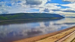 Река Лена, город Ленск 20.08.2022г.