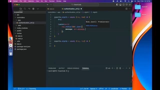 Node.js Advanced Clean Code Series - Part I! ?