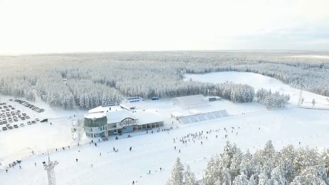 Лыжная База Югорск 22.01.2017г. смотреть онлайн