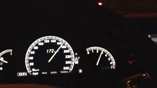 2008 Mercedes CL500 (C216) Top Speed 255 km/h смотреть онлайн
