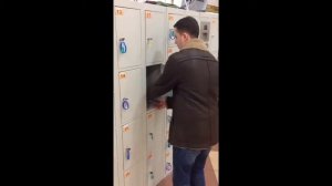 Платные камеры хранения и автоматические камеры хранения на выставке kievBuild