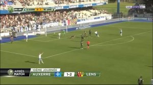 Auxerre-Lens les 3 buts