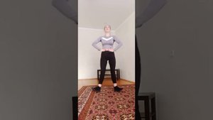 Народный танец 5 класс. Комбинация веревочка на середине