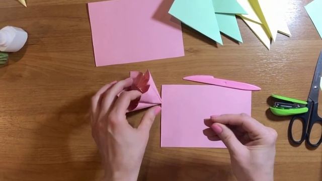 Видео мастер-класс в технике аппликации: «Объёмный букет цветов». смотреть онлайн