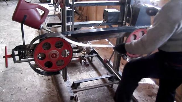 РАБОТА САМОДЕЛЬНОЙ ЛЕНТОЧНОЙ ПИЛОРАМЫ ОТ НАЧАЛА ДО КОНЦА смотреть онлайн