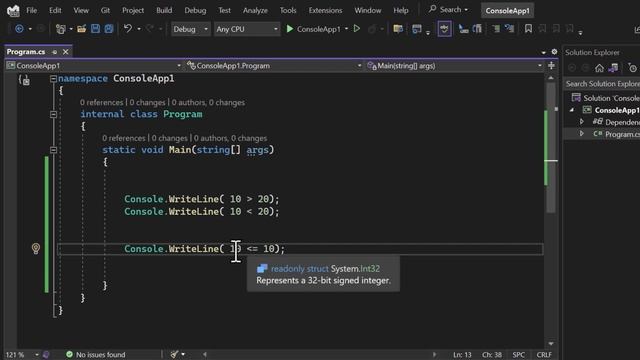 Understanding Comparison Operators in C# | Complete Guide for Beginners