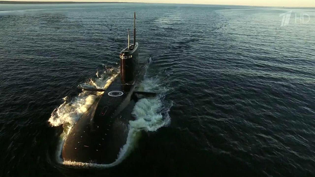 Состав ВМФ России пополнила дизель-электрическая подлодка "Колпино"