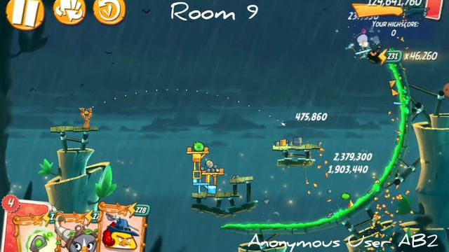 Angry birds 2 ab2 clan vs clan with bubbles, 15 rooms 119% смотреть онлайн
