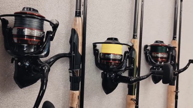 Оснащённый Спиннинг MIFINE ENIGMA, катушка MIFINE BLACK TENA смотреть онлайн