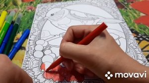 МОЯ КОЛЛЕКЦИЯ КАРАНДАШЕЙ И ФЛОМАСТЕРОВ/РАСКРАСКА фломастерами