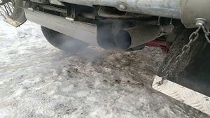 Самодельный прямоток. Выхлоп паджеро2 3L, V6