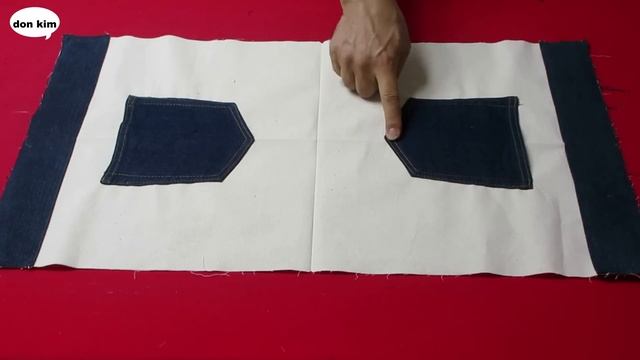 DIY자투리 원단 절대 버리지 마세요! 예쁜 토트백이 될 수 있어요!How to make a square patchwork tote bag.