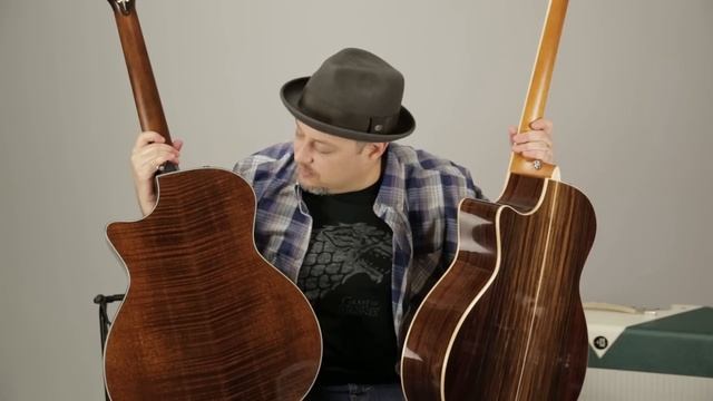 Taylor Guitars - 814ce and 614ce - Acoustic Guitars - Marty's Thursday Gear Video смотреть онлайн