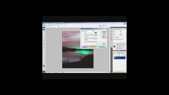 Photoshop CS3 Phan 2 Bai 4 Hue Saturation va Len Flare смотреть онлайн