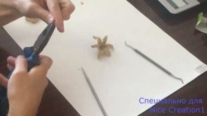 Лепим цветы из пластилина: Лилия (Create flowers from clay: Lily)