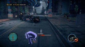 Прохождение игры Saints Row IV. Подработка. Переполох 3. Сложность: средняя.