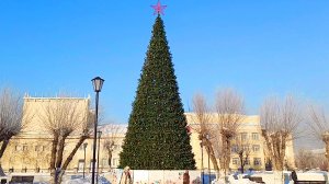 Магнитогорск, левобережье Орджоникидзевского района у Гортеатра (08.12.2022)