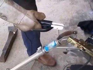 сварка в гаражах  аппаратом Торус 200(часть 1)