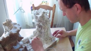 3D декорация для аквариума Искусственный камень ч 2