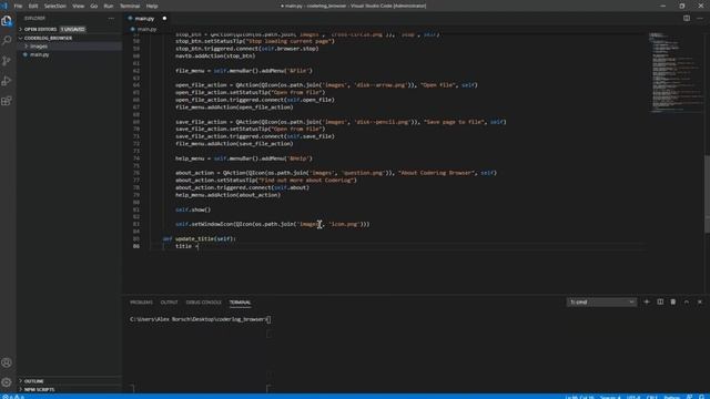ПИШЕМ СВОЙ БРАУЗЕР НА PYTHON С PYQT5