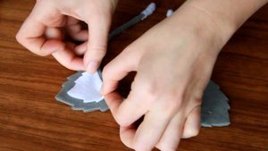 DIY: Как сделать ободок ушки волка / Ушки из фетра / wolf ears